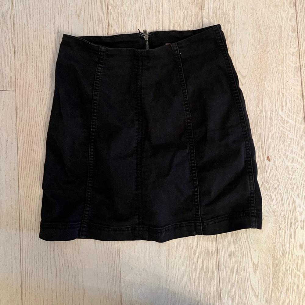 Black Free People skirt
